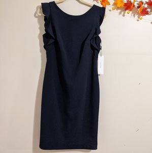 CALVIN KLEIN Short Flutter Sleeve Dress 👗
